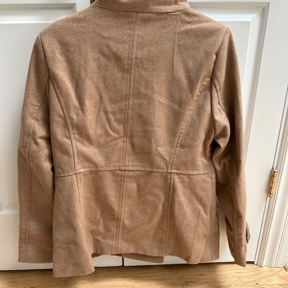 Thread & Supply -Camel PEACOAT Wool Coat Jacket  Brand new with Tags! - Picture 3 of 8
